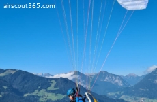 Gleitschirm - Raqoon von Papillon Paragliders, Größe L, C2