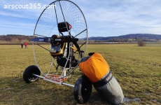 Paramotor Elektrik komplett mit Trike